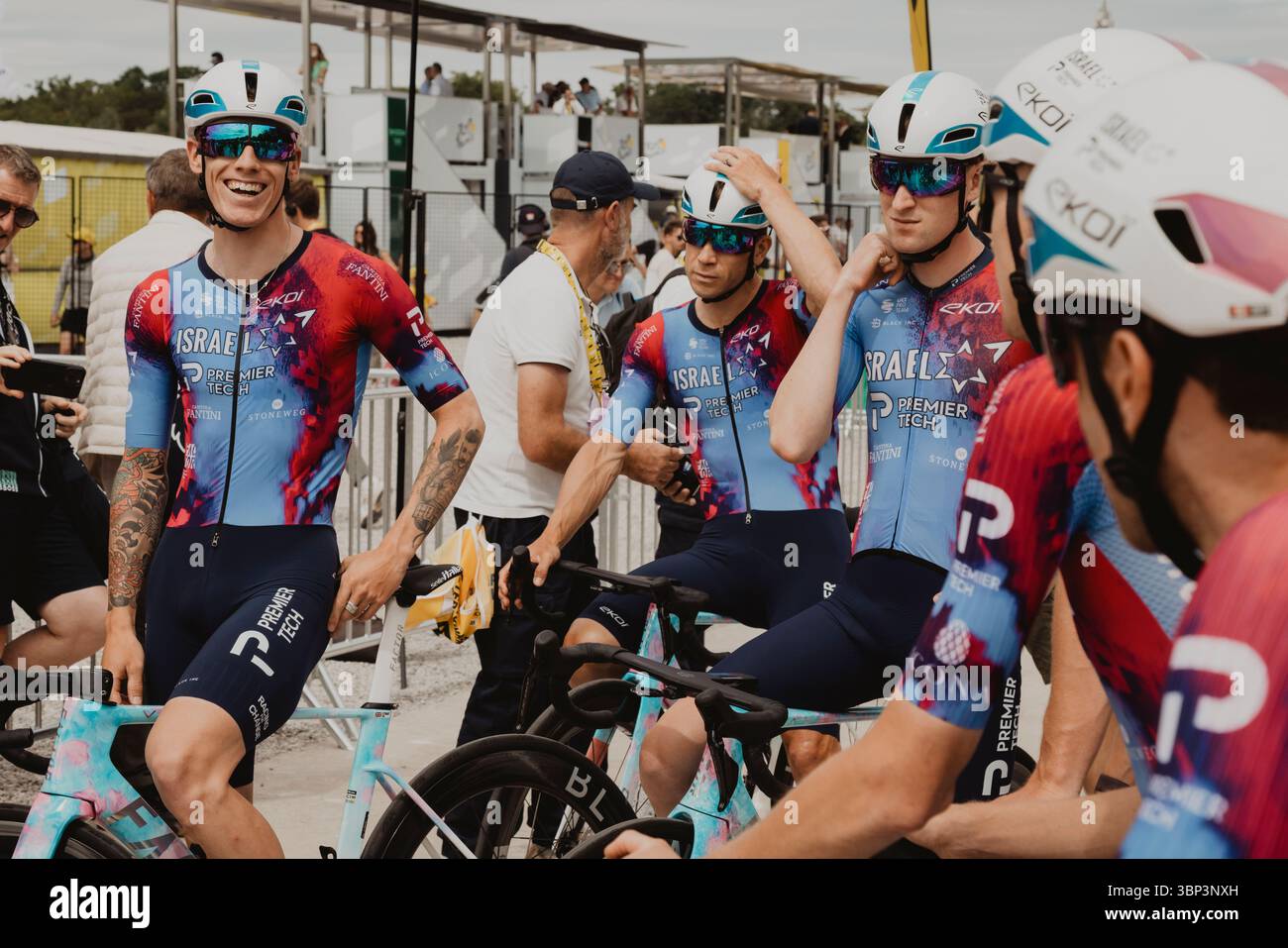 2025 Tour de France crédit image : PelotonPix / Dave Dodge Photography Banque D'Images