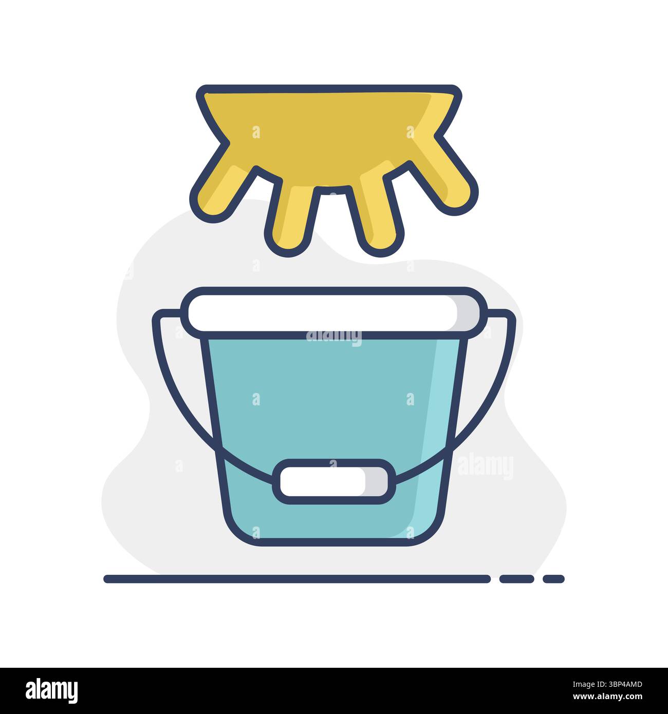 Pis de vache et seaux. Icône de vecteur de lait frais. Enseigne de produits laitiers. Symbole graphique pour la conception de sites Web et d'applications de cuisine, logo, application, interface utilisateur Illustration de Vecteur