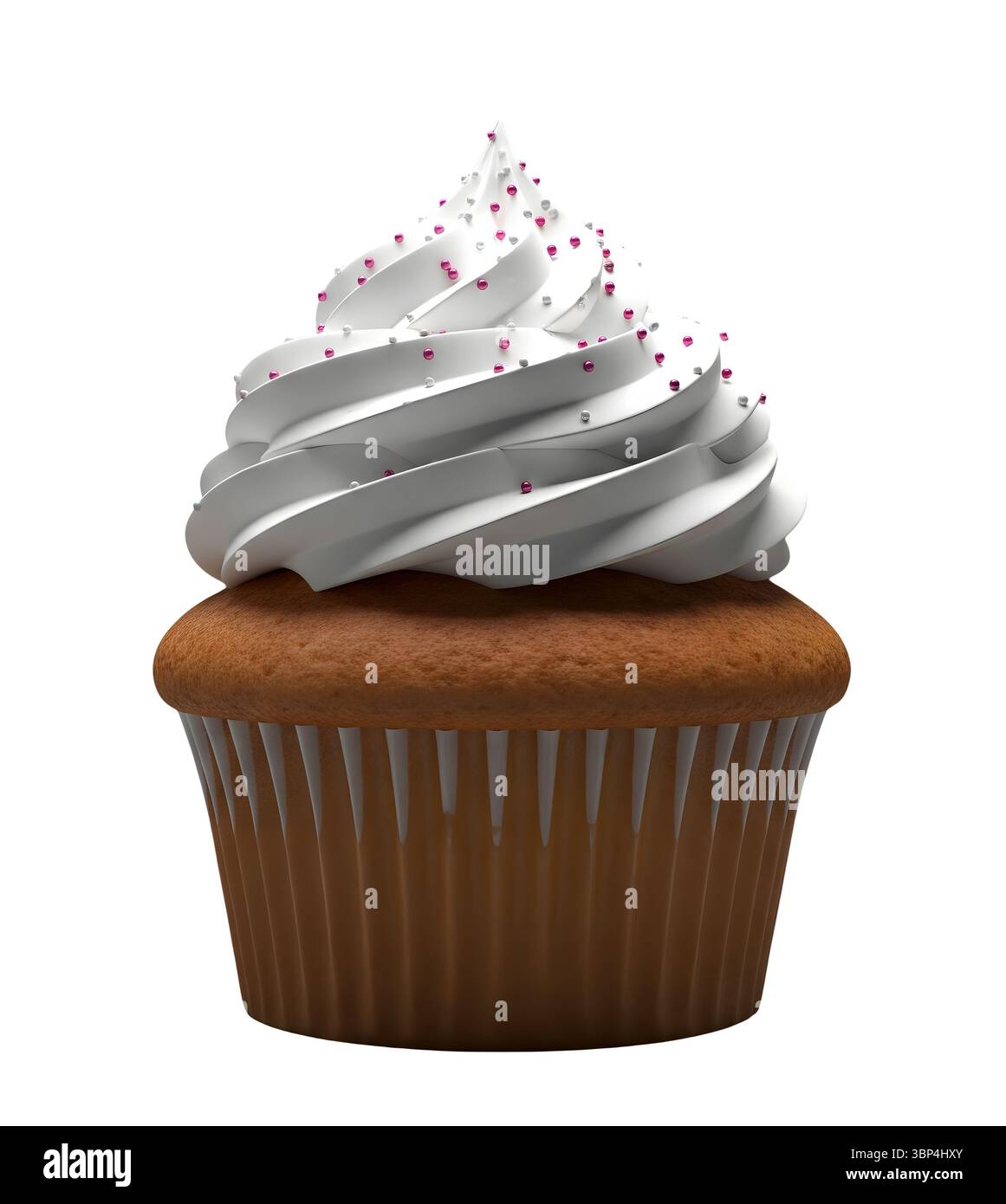 Rendu 3D minimaliste dans un rendu doux et lisse Banque D'Images