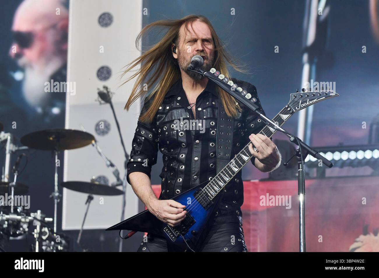 Andy Sneap von Judas Priest live beim Scorpions & Friends Coming Home -Jubiläumskonzert in der Heinz von Heiden Arena. Hanovre, 05.07.2025 *** Andy Sneap de Judas Priest en live au concert anniversaire des Scorpions Friends Coming Home au Heinz von Heiden Arena Hanovre, 05 07 2025 Foto :Xu.xStammx/xFuturexImagex judas_5770 Banque D'Images