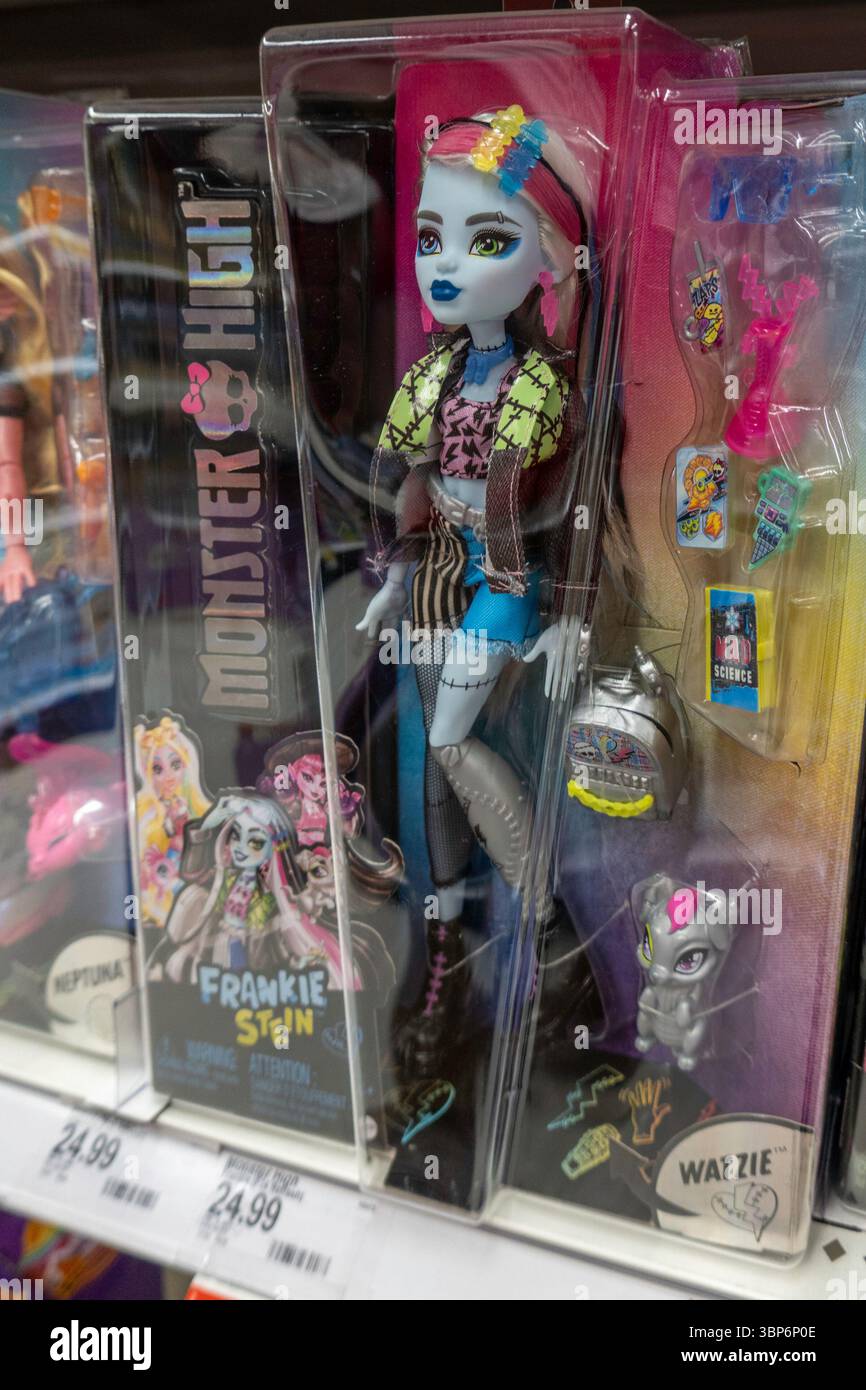 Le magasin Target à Herald Square offre une large gamme de jouets, 2025, New York City, États-Unis Banque D'Images