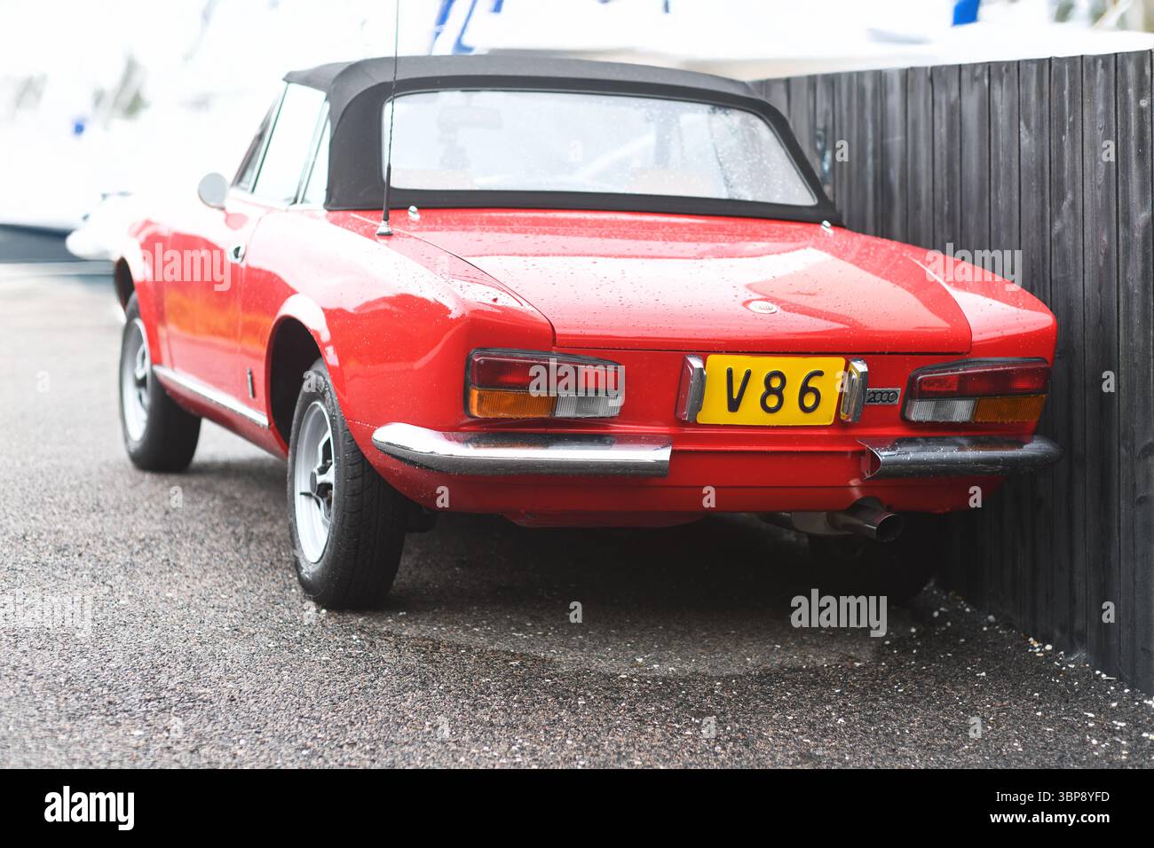 Fiat Spider 1979 cabriolet Banque D'Images