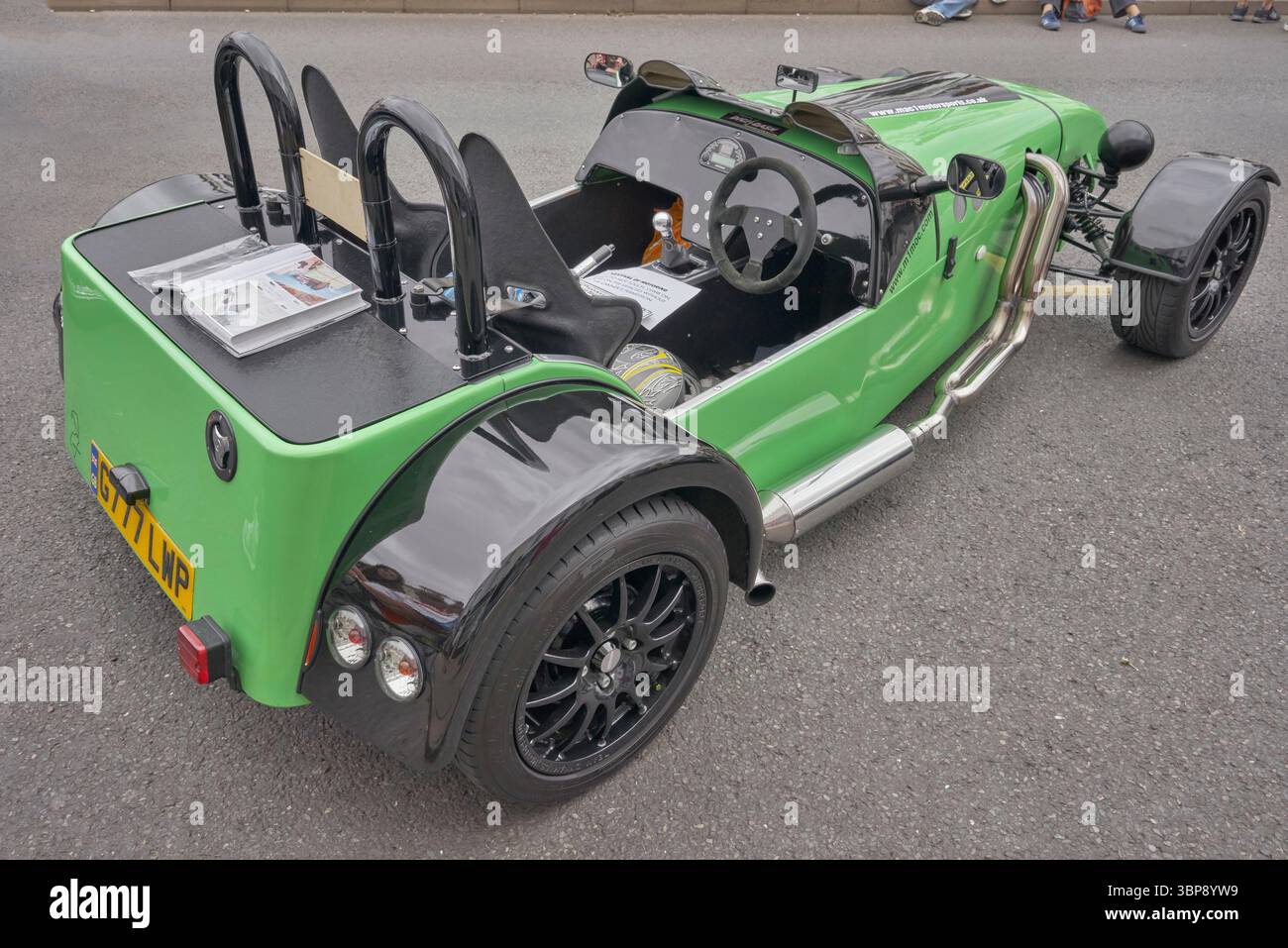 Kit MAC1 ZR car 2009 vert Banque D'Images