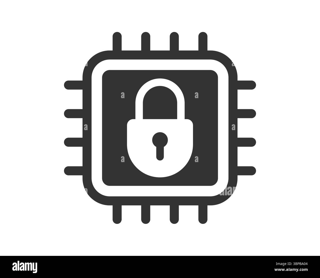 Concept de données sécurisées. Illustre la sécurité des informations, la cybersécurité et la confidentialité. Symbole de défense technologique. Parfait pour les projets de sécurité numérique. Illustration de Vecteur