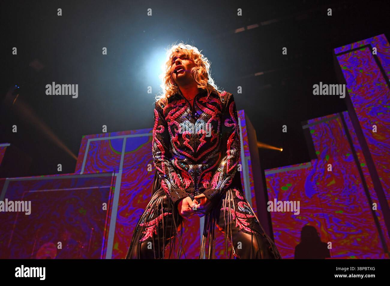 LONDRES, ANGLETERRE - AVRIL 30 : Bill Kaulitz de 'Tokio Hotel' se produisant à l'indigo, O2 Arena, Greenwich le 30 avril 2023 à Londres, Angleterre.Cap/Mar ©Mar/Capital Pictures Banque D'Images