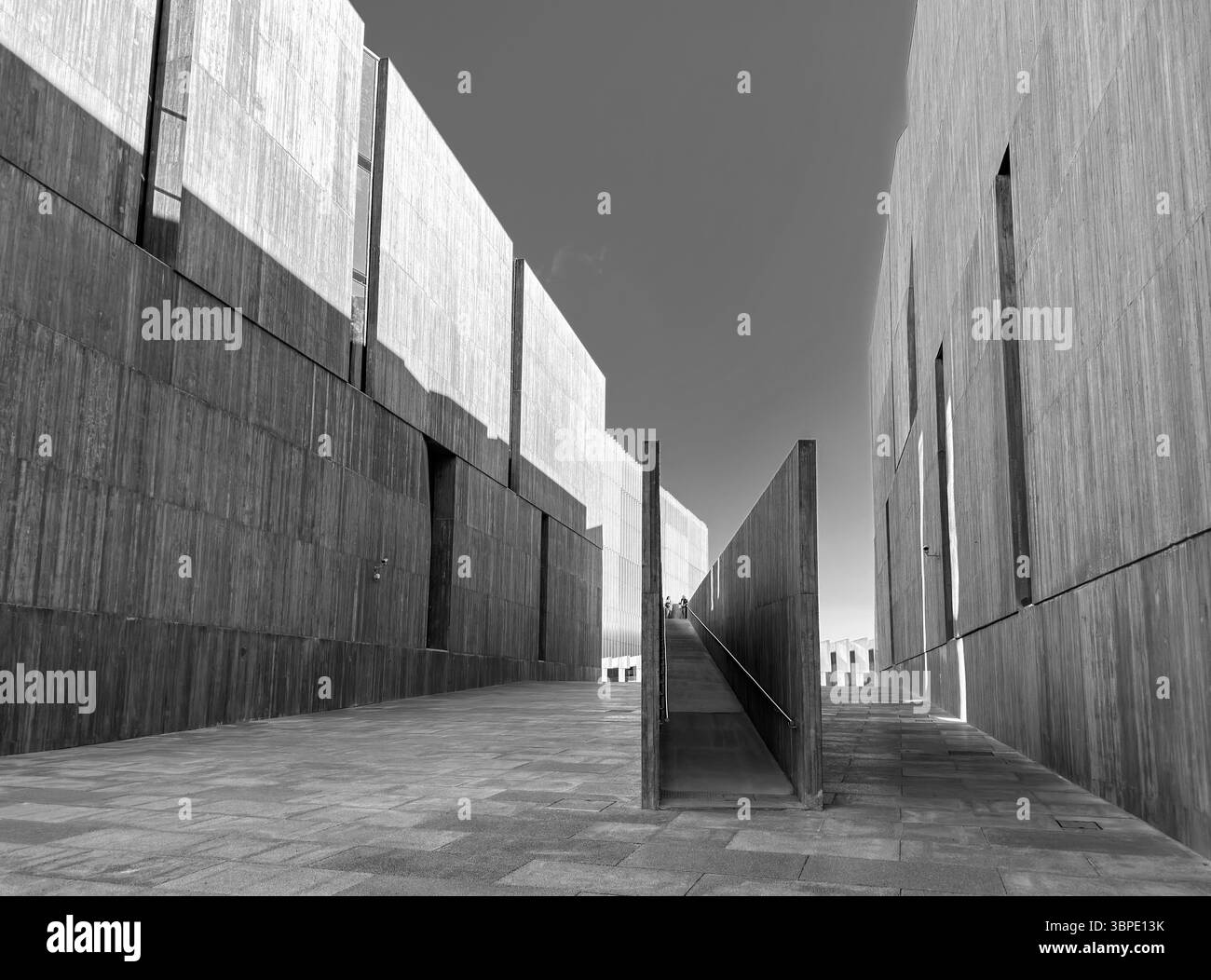 Lisbonne, EDP Sede II, le nouveau bâtiment de la compagnie d'électricité portugaise par l'architecte argentin Alejandro Aravena. Banque D'Images