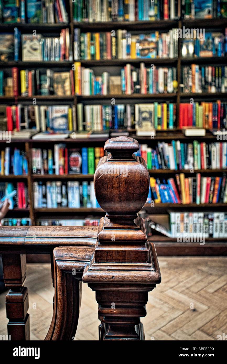 Daunt Books Marylebone , Londres Royaume-Uni Banque D'Images