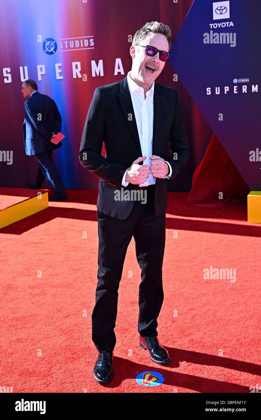 Michael Rosenbaum BEI der Weltpremiere des Kinofilms 'Superman' im TCL Chinese Theatre. Los Angeles, 07.07.2025 Banque D'Images