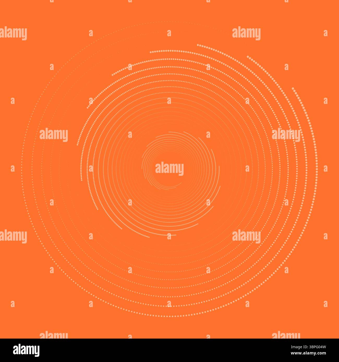 Cercles de points. Arrière-plan vectoriel abstrait. Géométrique Élément de conception pour cadre, logo, tatouage, pages web, impressions, affiches, modèle. Illusion d'optique Illustration de Vecteur