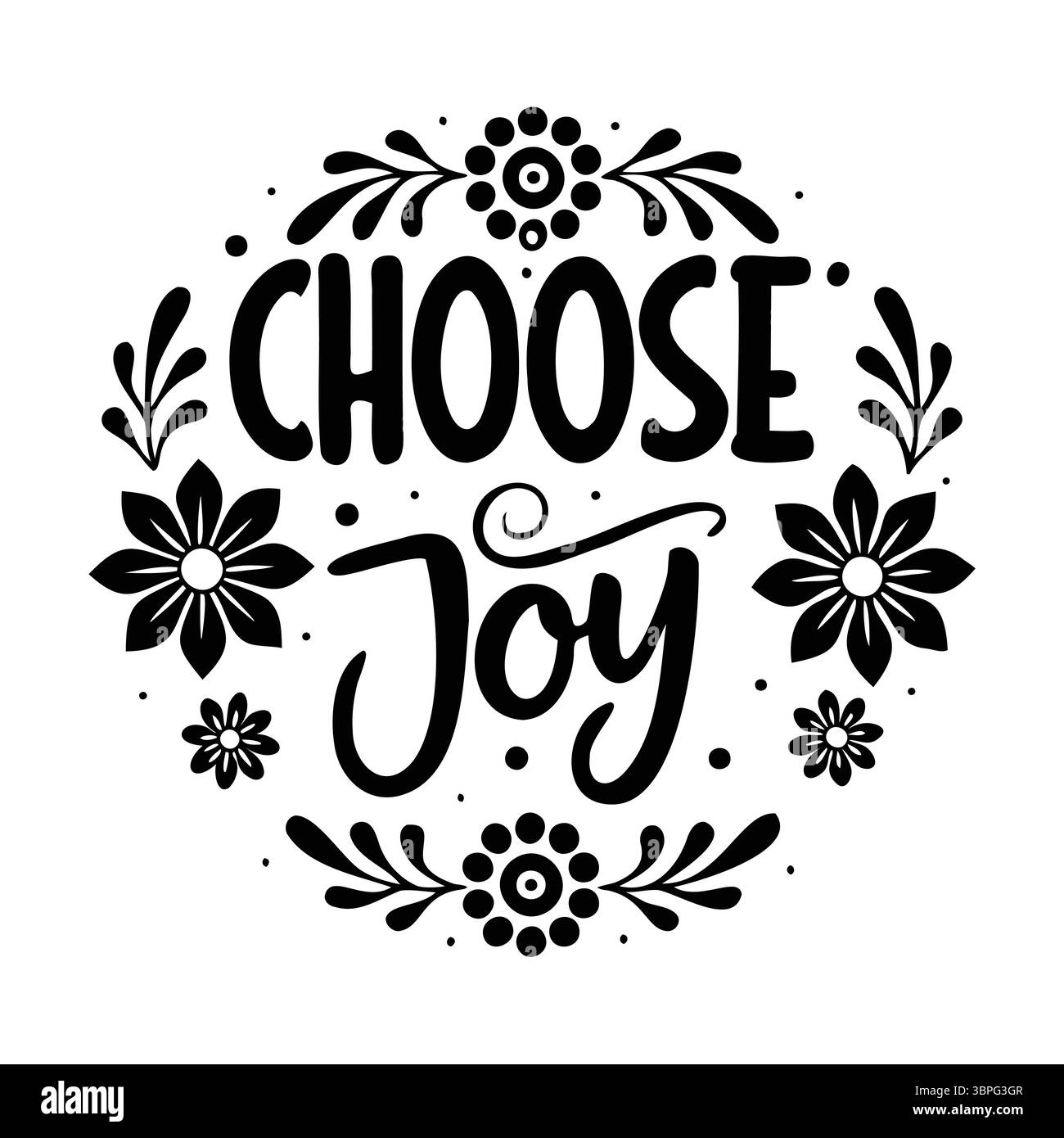 « Citations motivationnelles et inspirantes lettrées à la main fichiers SVG pour Cricut et Silhouette Vinyl Decals, T-shirts, Mugs, Wall Art et DIY Craft projets Illustration de Vecteur