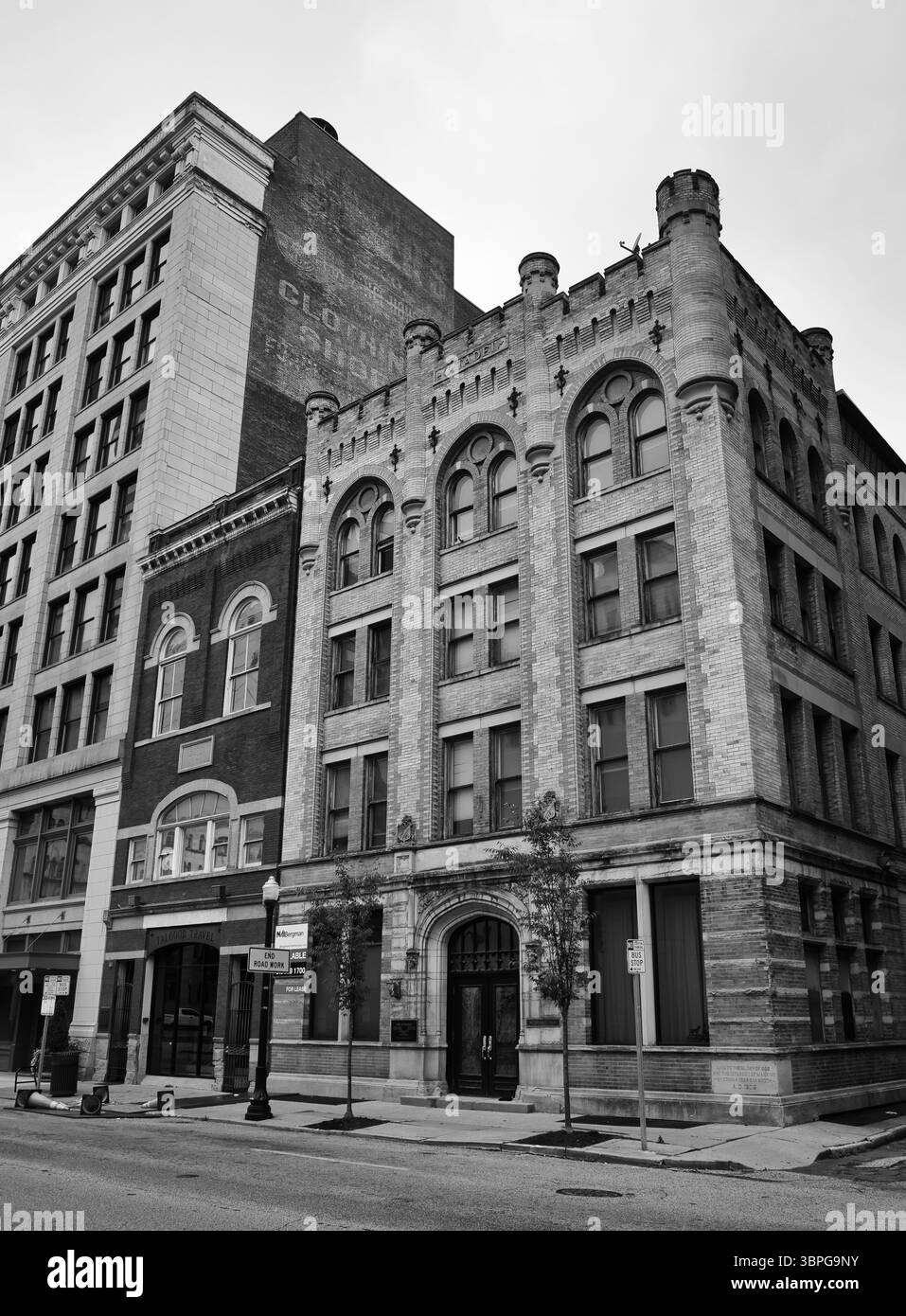 Le Citadel Building Cincinnati Ohio USA. The Citadel Building un ancien bâtiment de l'Armée du Salut dans le centre-ville de Cincinnati Ohio USA 2025 Banque D'Images