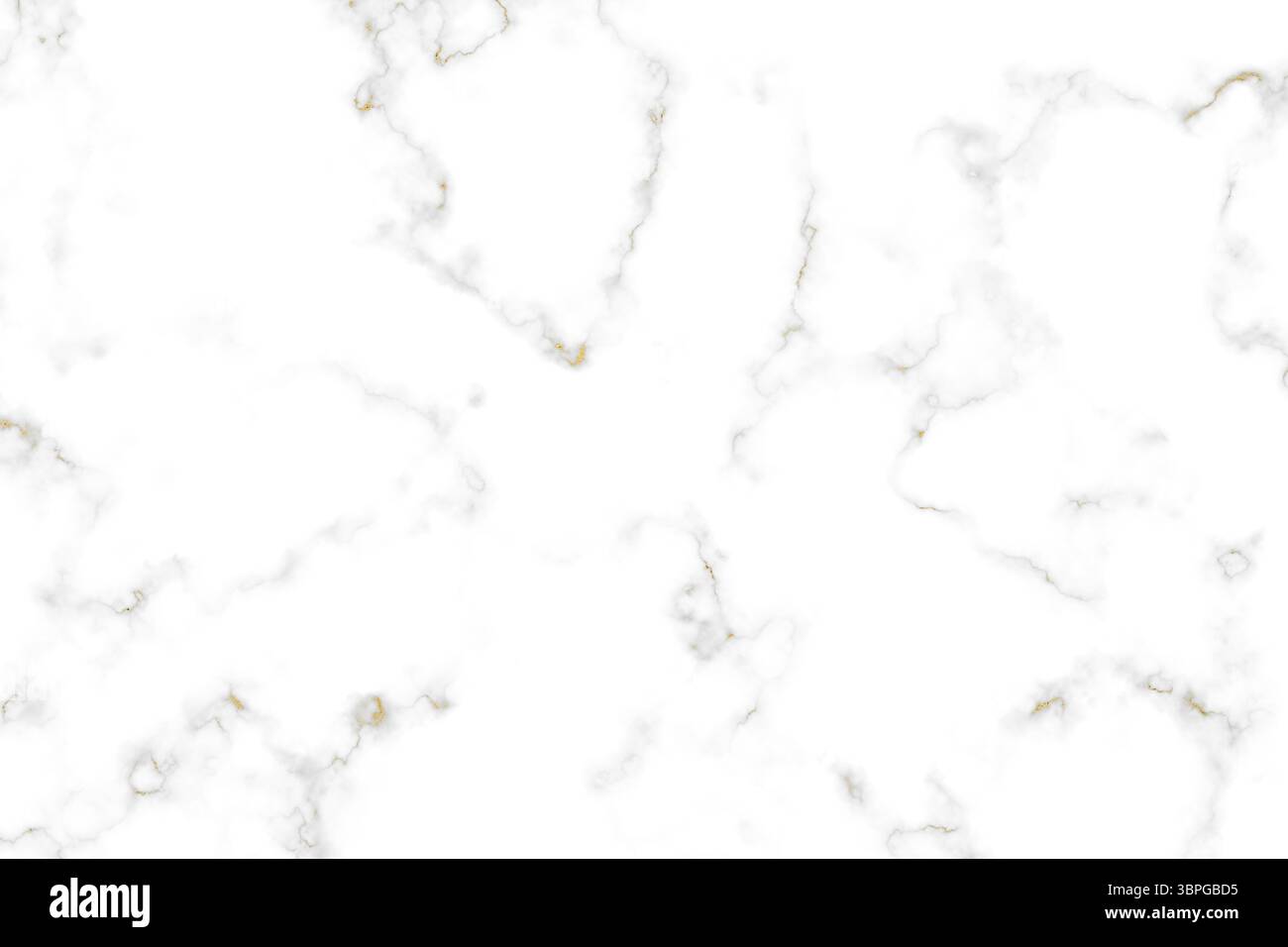 Ligne de forme en V minéral or et fond de surface de texture intérieure de luxe en marbre de granit blanc Banque D'Images