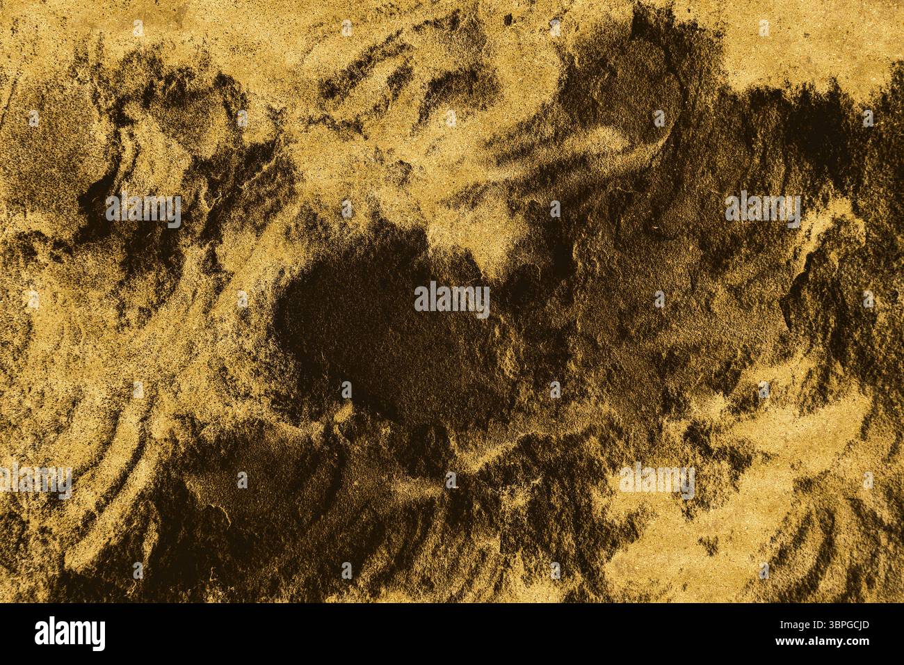 Détails marbre brun foncé et doré fond de texture de sol intérieur de ligne Banque D'Images