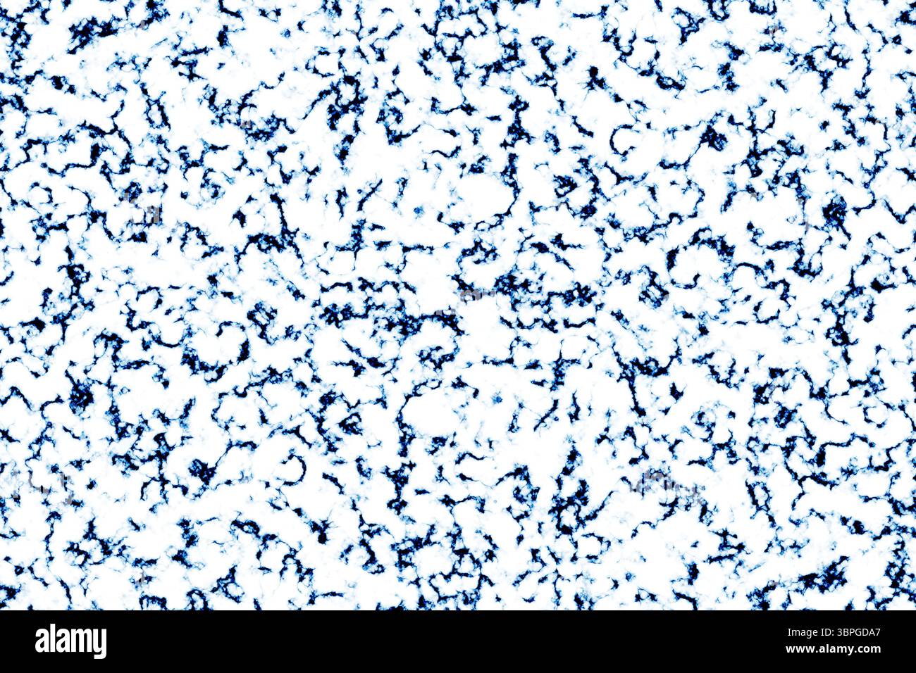 lueur de nuage bleu foncé minéral et fond intérieur de luxe en marbre blanc Banque D'Images