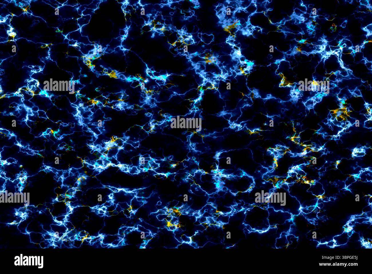 le tonnerre massif éclate la texture minérale brillante sur le carrelage intérieur de luxe en marbre noir et le fond de mur et de sol Banque D'Images