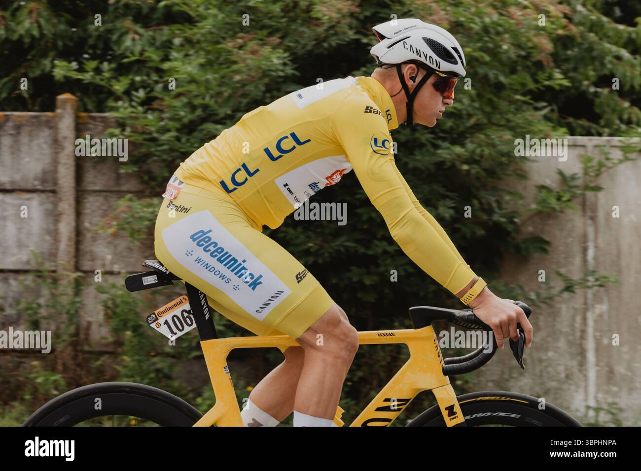 2025 Tour de France crédit image : PelotonPix / Dave Dodge Photography Banque D'Images