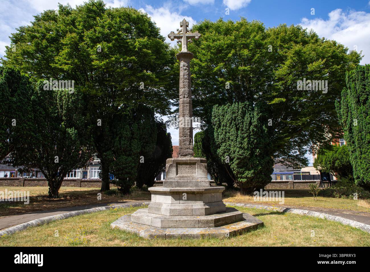 Mémorial de guerre à l'église Marie la Vierge dans la région de Prittlewell de Southend-on-Sea dans l'Essex, Royaume-Uni, commémorant les membres de la paroisse qui étaient kille Banque D'Images