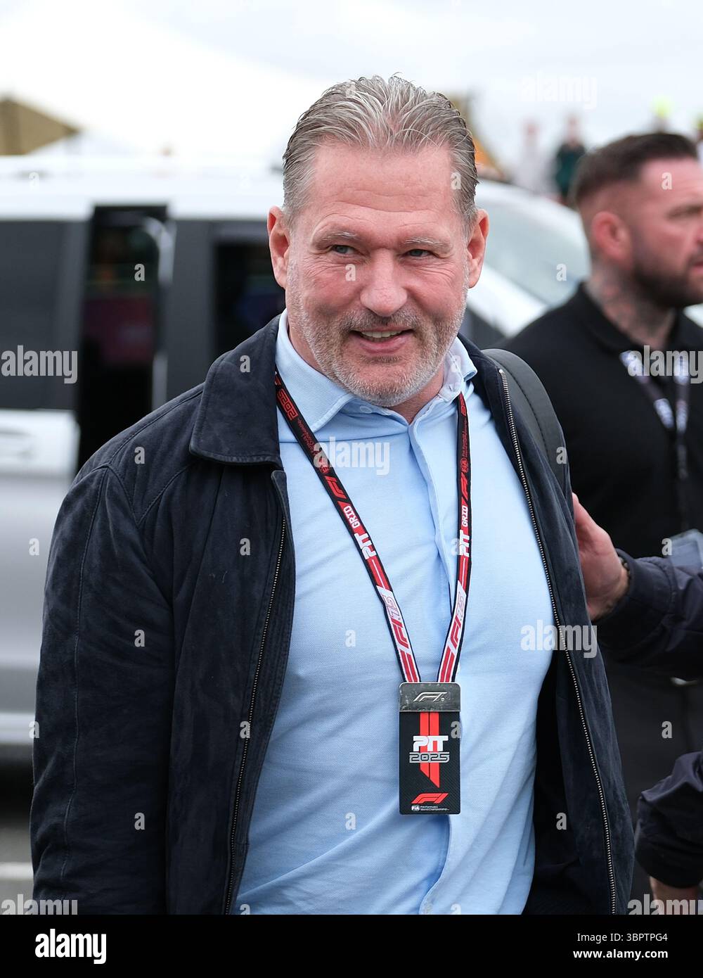 Towcester, Royaume-Uni. 05 juillet 2025. Jos Verstappen est vu lors du Grand Prix de Grande-Bretagne de formule 1 à Silverstone. Lando Norris de l'écurie McLaren Formula 1 a remporté le Grand Prix de Grande-Bretagne. Crédit : SOPA images Limited/Alamy Live News Banque D'Images