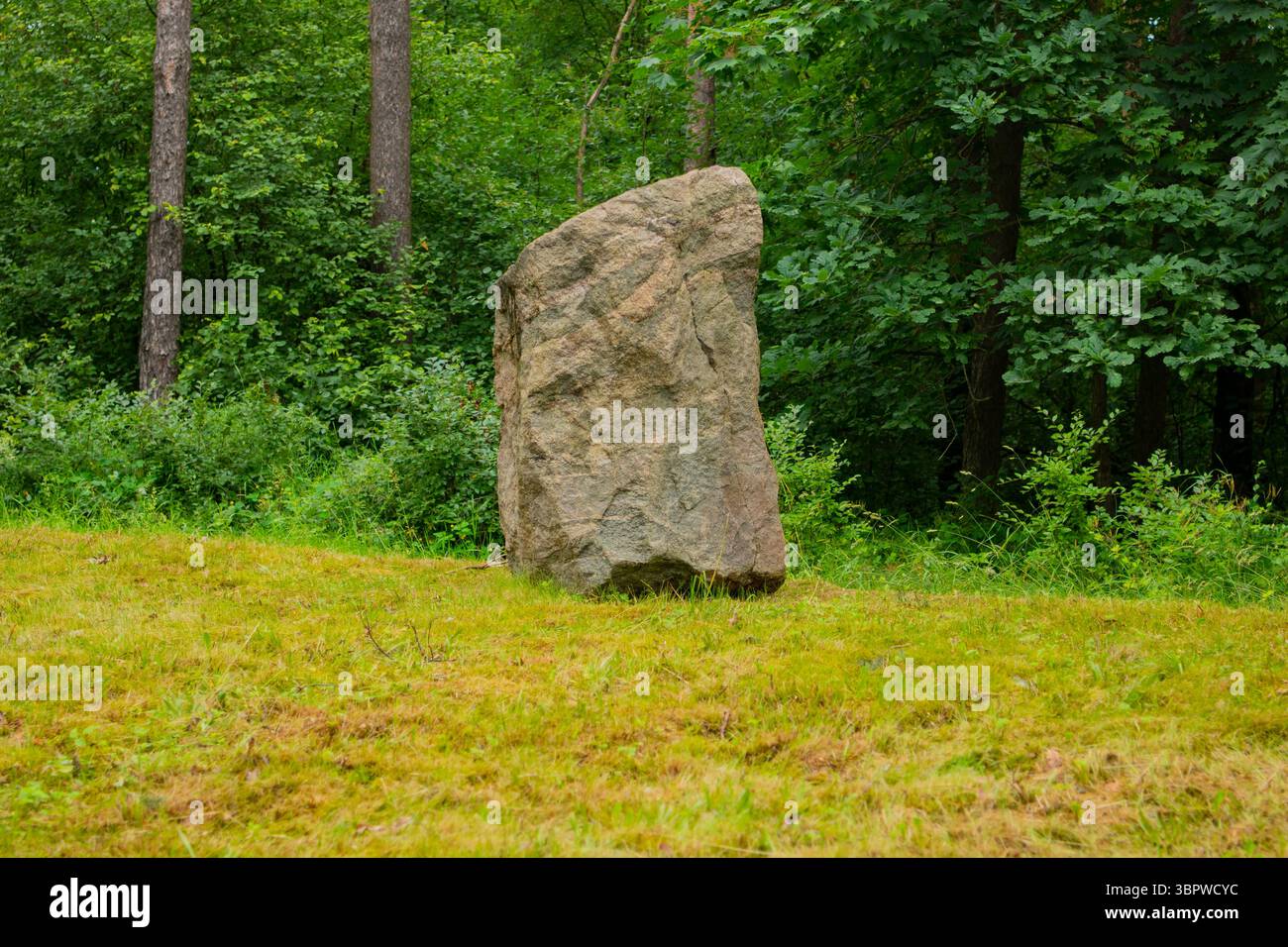 Mémorial juif à Rumbula à Riga, Lettonie Banque D'Images
