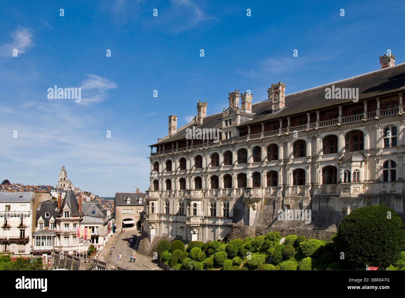 France. Vallée de la Loire. Blois. Château Banque D'Images