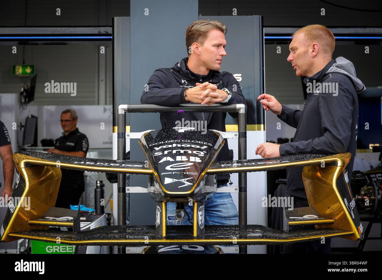 Berlin, Allemagne. 10 juillet 2025. Lors de l'ePrix de Berlin, 13e et 15e manche du Championnat du monde ABB FIA de formule E 2024-25, sur le Tempelhof Airport Street circuit du 11 au 13 juillet 2025 à Berlin, Allemagne - photo Paulo Maria/DPPI crédit : DPPI Media/Alamy Live News Banque D'Images