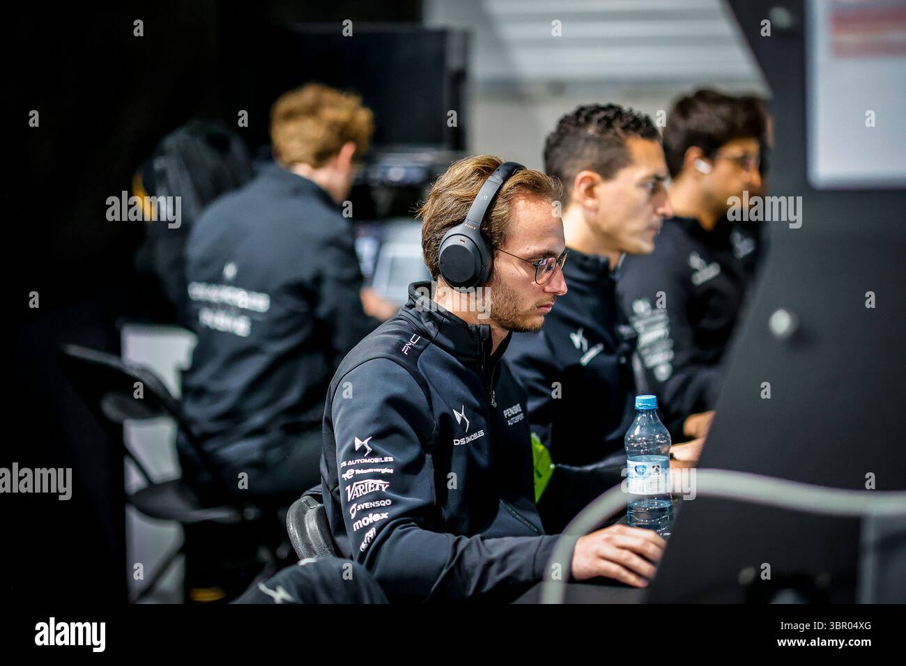 Berlin, Allemagne. 10 juillet 2025. Lors de l'ePrix de Berlin, 13e et 15e manche du Championnat du monde ABB FIA de formule E 2024-25, sur le Tempelhof Airport Street circuit du 11 au 13 juillet 2025 à Berlin, Allemagne - photo Paulo Maria/DPPI crédit : DPPI Media/Alamy Live News Banque D'Images