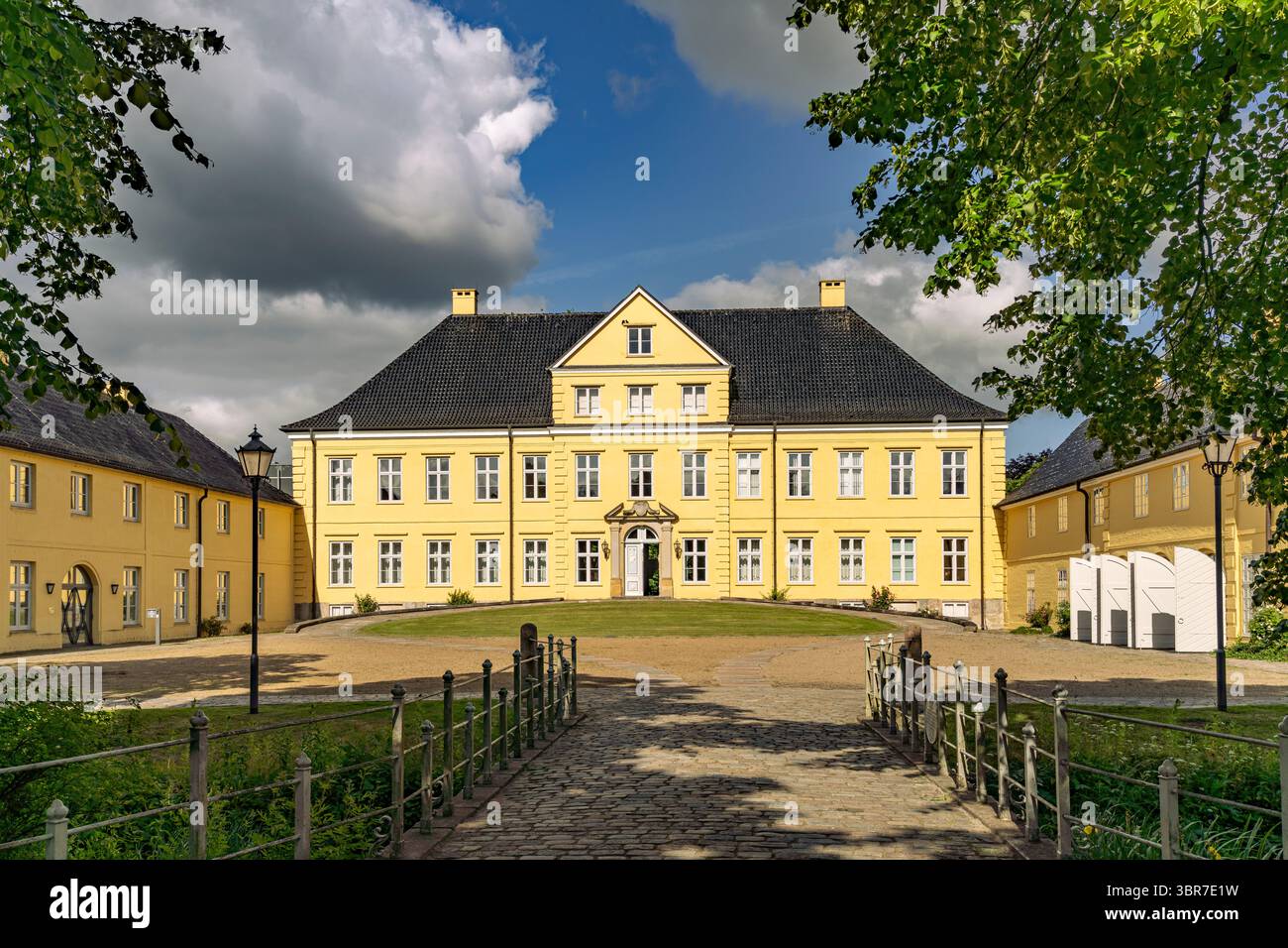 DAS Landesarchiv Schleswig-Holstein im historischen Prinzenpalais, Stadt Schleswig, Schleswig-Holstein, Deutschland | Archives de l'État du Schleswig Banque D'Images