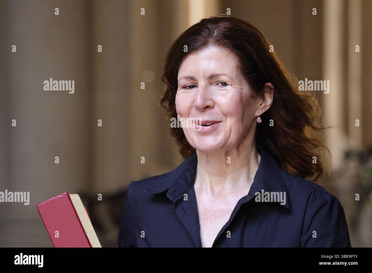 Londres, Royaume-Uni. 8 juillet 2025. Jenny Chapman, baronne Chapman de Darlington, ministre d'État (développement international, Amérique latine et Caraïbes) arrive à la réunion du Cabinet. Banque D'Images