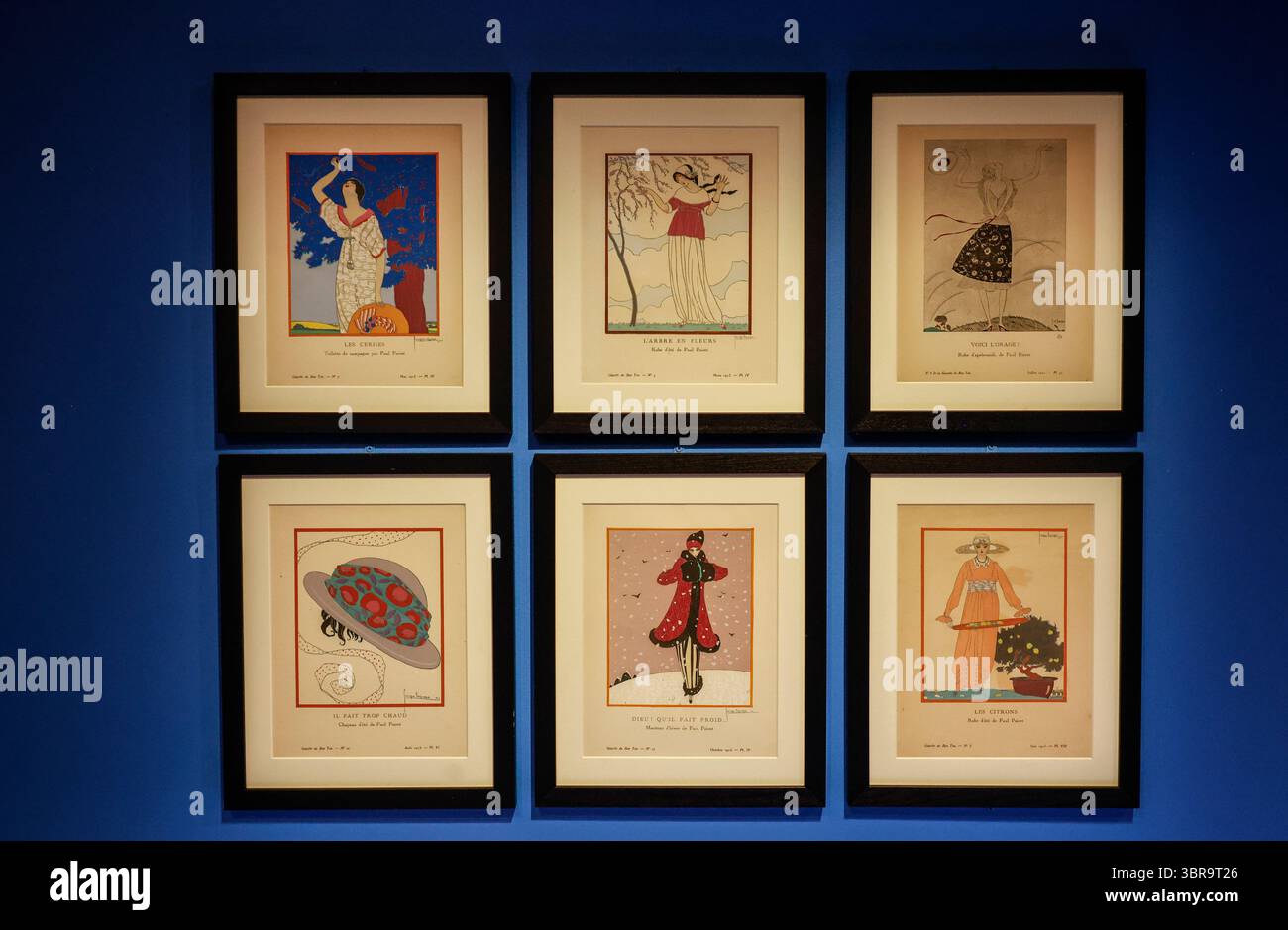 PAUL POIRET : LA MODE EST UNE EXPOSITION FESTIVE À PARIS Banque D'Images
