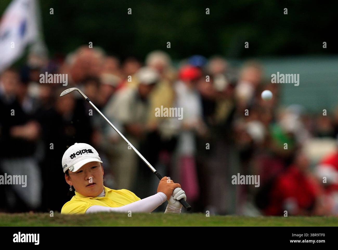 Ji-Yai Shin en route pour gagner le Ricoh Womens British Open 2008, Sunningdale (ancien) GC, Surrey. ROYAUME-UNI. Crédit photo : Pete Fontaine / www.visionsingolf.com ​ ​ Banque D'Images