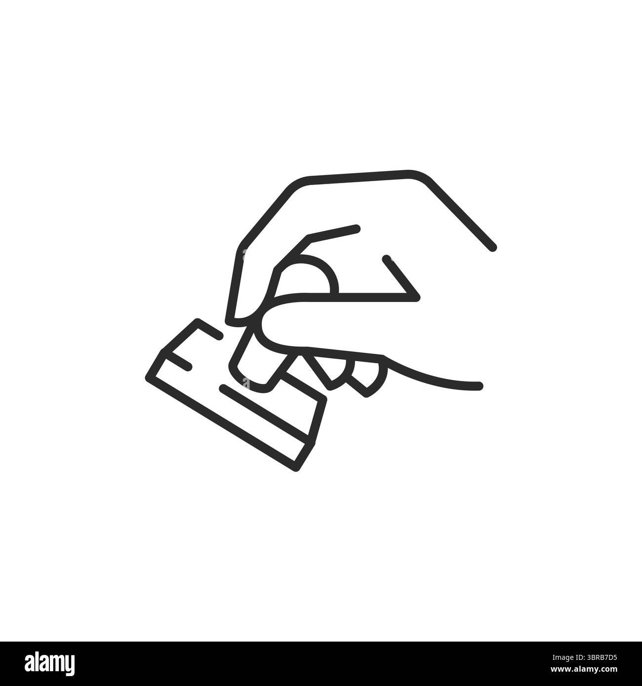 L'icône de timbres Illustration de Vecteur