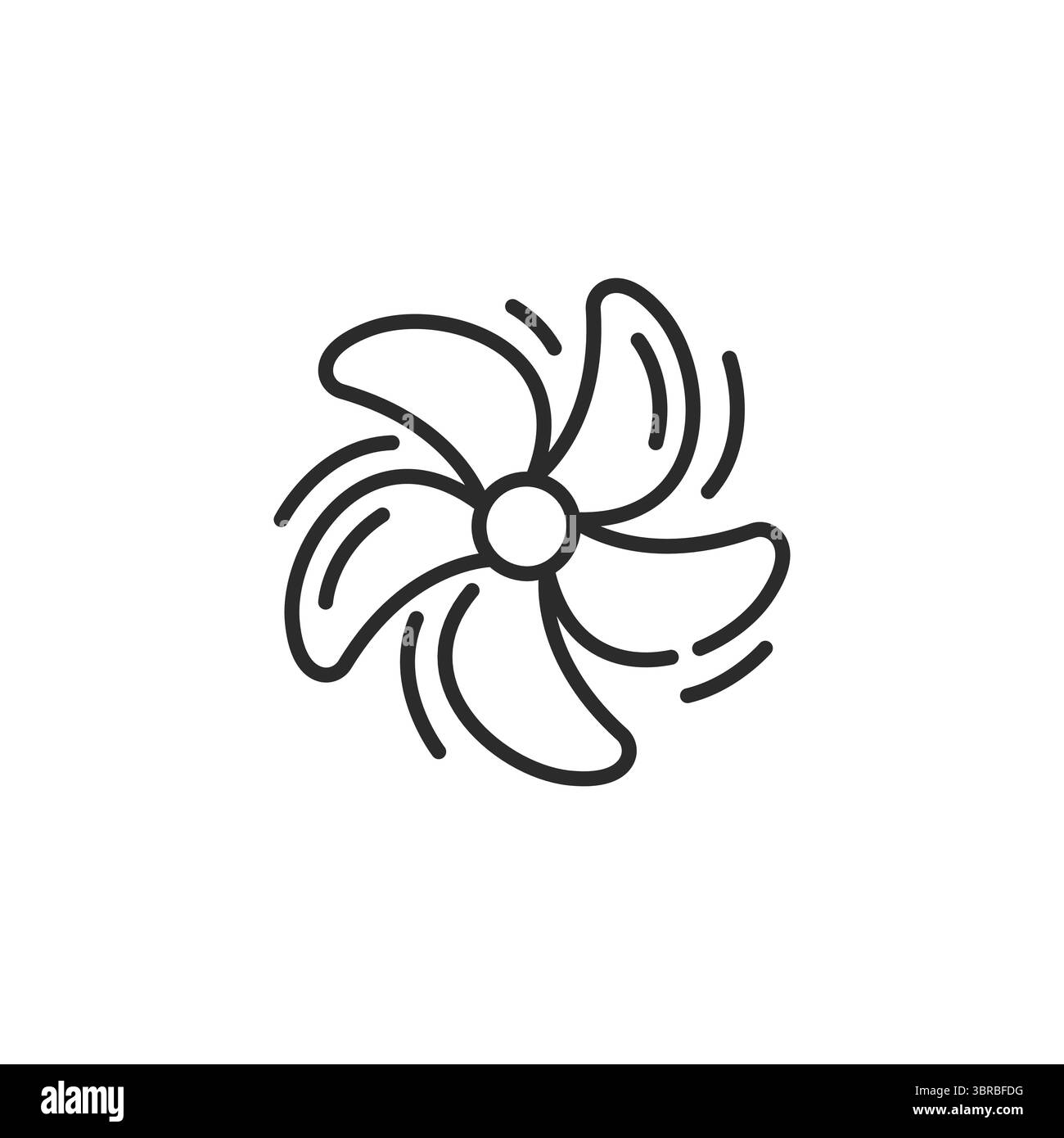 Icône Propeller Illustration de Vecteur
