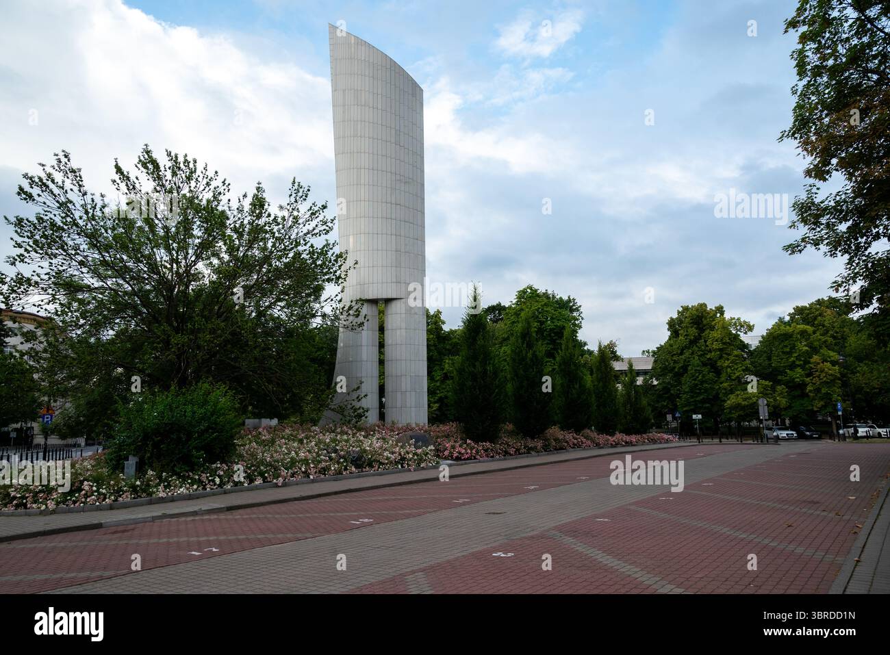 Varsovie, Pologne 28 juin 2025 Monument à l'Armée de l'intérieur et l'année de dévoilement de l'État clandestin polonais Banque D'Images