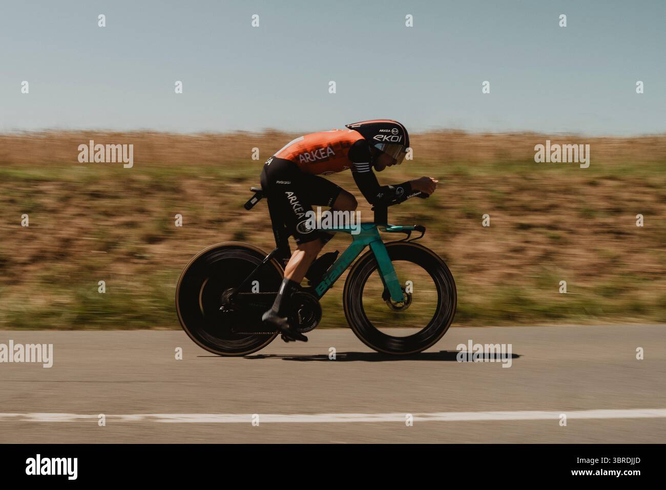 2025 Tour de France crédit image : PelotonPix / Dave Dodge Photography Banque D'Images