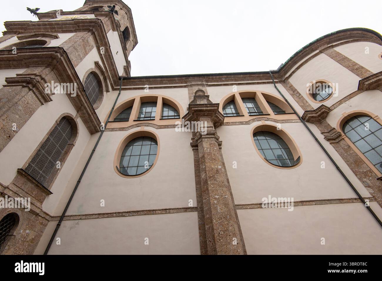 Cathédrale Saint-Jacques à Innsbruck - Autriche Banque D'Images