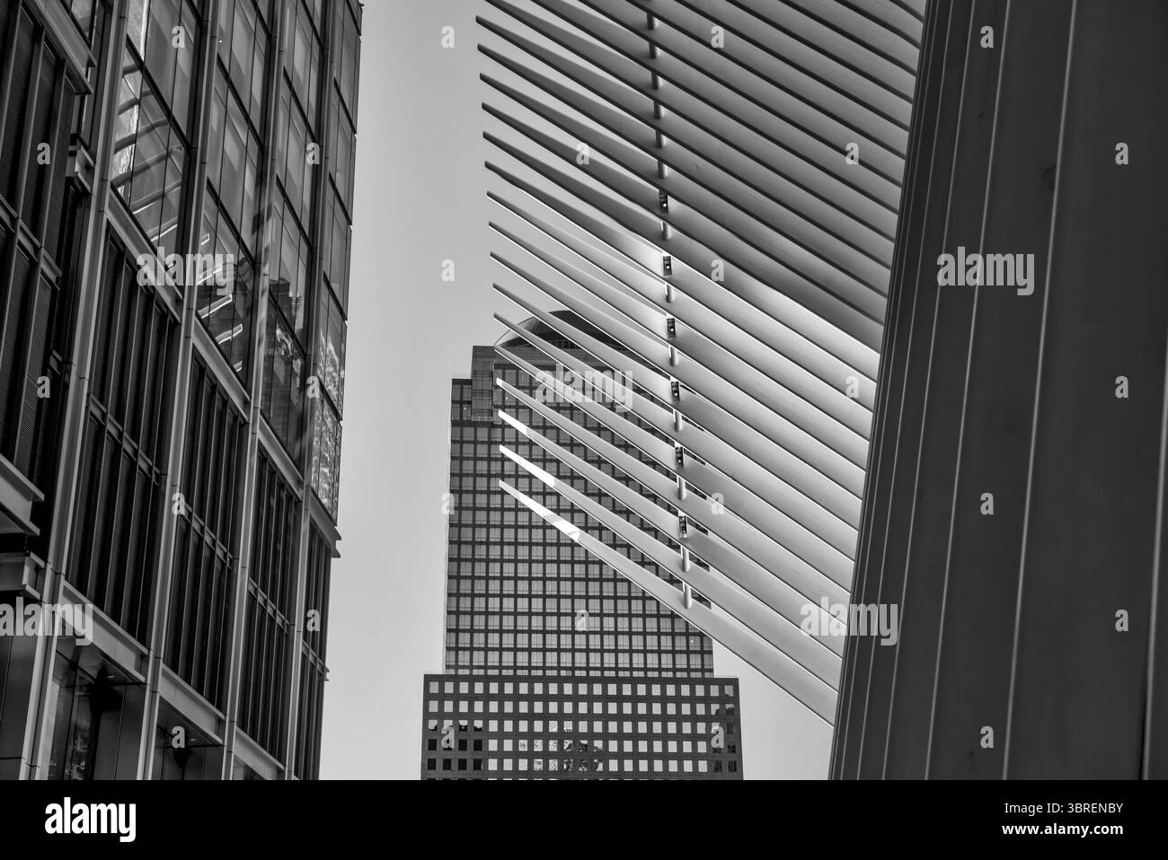New York, New York - 18 février 2022 : Oculus World Trade Center, conçu par Santiago Calatrava à New York Banque D'Images