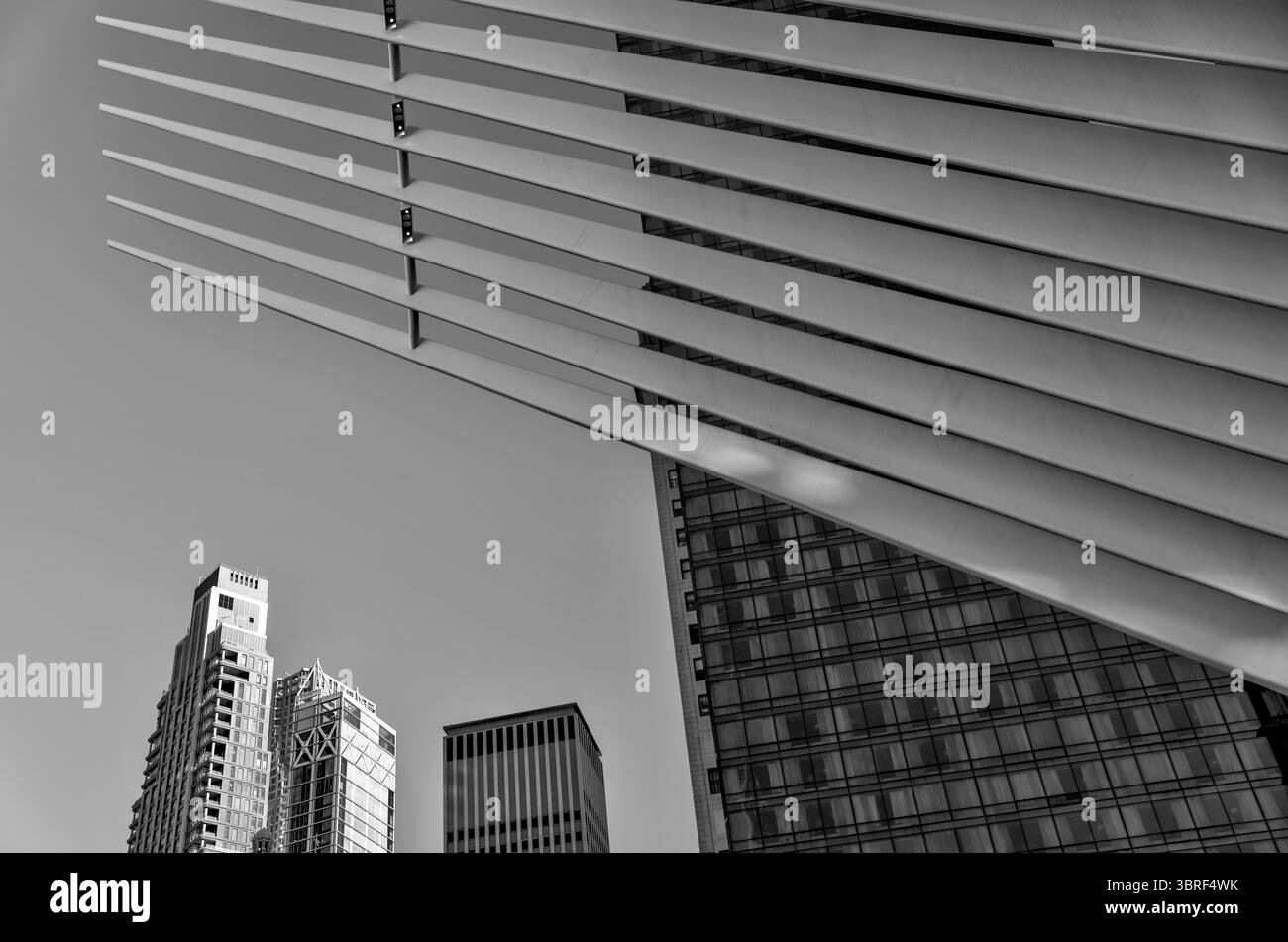 New York, New York - 18 février 2022 : Oculus World Trade Center, conçu par Santiago Calatrava à New York Banque D'Images