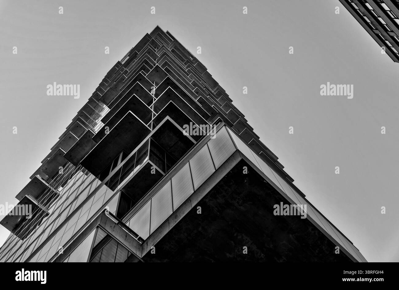 New York, New York - 18 février 2022 : 56 Leonard Street, Herzog et de Meuron ont conçu un immeuble en copropriété avec des œuvres d'Anish Kapoor à New York Banque D'Images