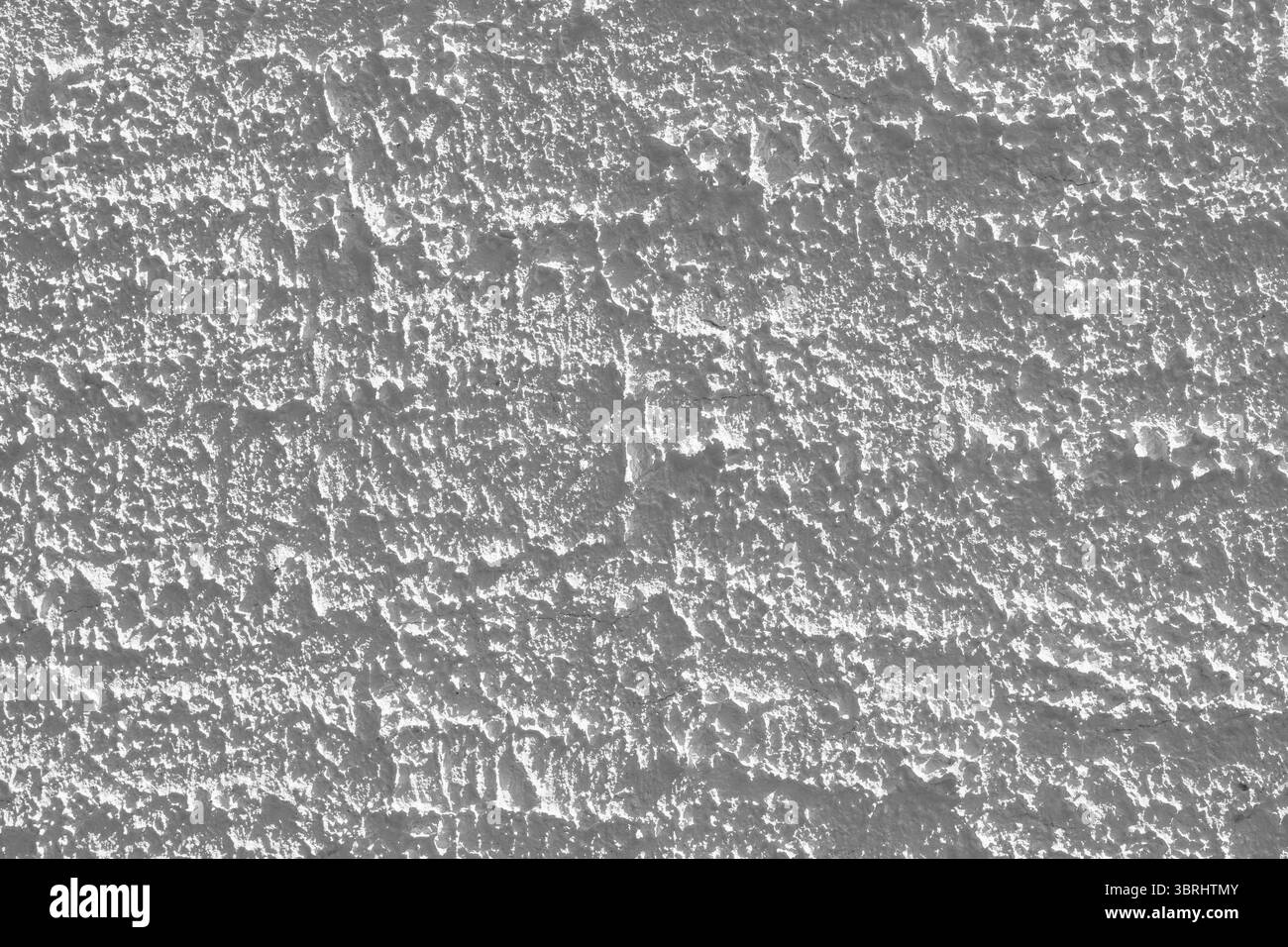 Texture de mur de ciment blanc avec motif naturel forme abstraite pierre de béton pour le fond Banque D'Images