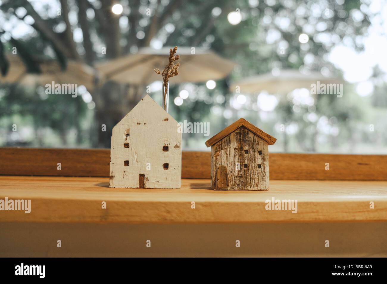 Accueil Sweet home accueil soins à domicile soins de jour familiaux distancingMortgage investissement immobilier et nouveau concept de maison Banque D'Images