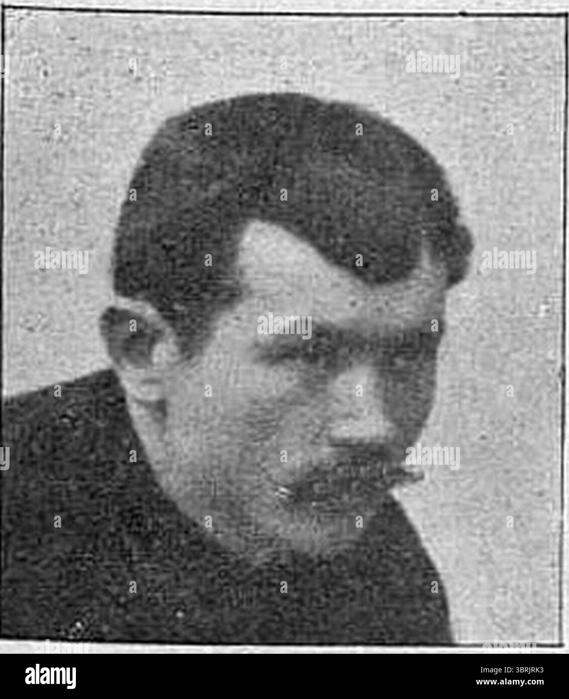 Lucien Lesna (vainqueur Bordeaux-Paris 1894) (pas de nom). Banque D'Images