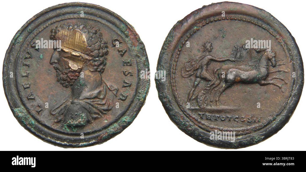 Lucius Aelius - Münzkabinett, Berlin - 5483103. Banque D'Images
