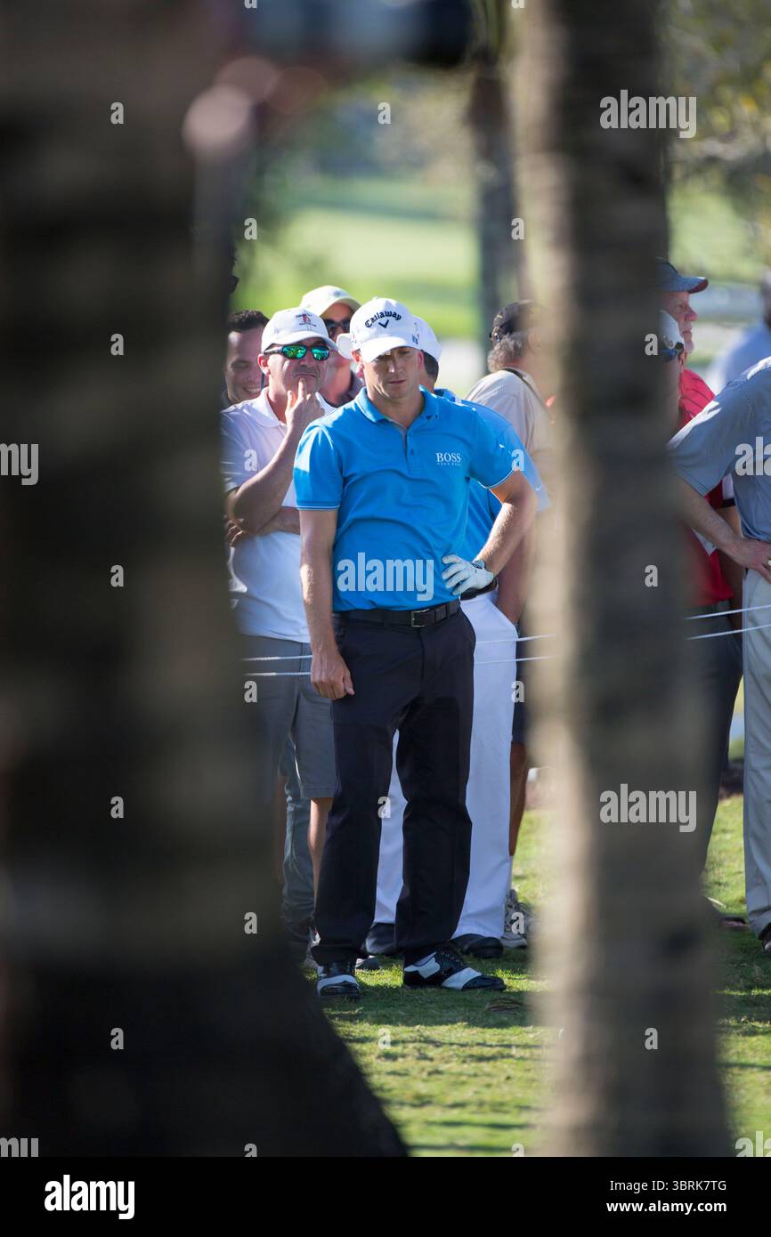 Alexander Noren 2015 WGC Cadillac Championship, Trump National Doral Blue Monster GC, Miami, Floride, Amérique, États-Unis le Championnat WGC-Cadillac 2015 a eu lieu du 5 au 8 mars 2015, au Trump National Doral à Doral, Floride, sur le célèbre Blue Monster course. Dustin Johnson remporte son deuxième titre aux Championnats du monde de golf avec une performance impressionnante, terminant à 9 sous le par (279). Il a remporté une victoire à quatre temps sur le deuxième le championnat WGC-Cadillac 2015 s'est tenu du 5 au 8 mars 2015 au Trump National Doral à Doral, en Floride, sur le célèbre cours Blue Monster Banque D'Images