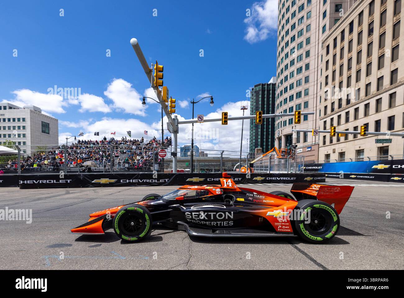 Detroit, Mi, États-Unis. 31 mai 2025. SANTINO FERRUCCI (14) (États-Unis) de Woodbury, Conneticut pratique pour le Grand Prix de Détroit de Chevrolet dans les rues de Détroit à Détroit, mi. (Crédit image : © Walter G. Arce Sr./ASP via ZUMA Press Wire) USAGE ÉDITORIAL SEULEMENT ! Non destiné à UN USAGE commercial ! Banque D'Images Detroit, Mi, États-Unis. 31 mai 2025. SANTINO FERRUCCI (14) (États-Unis) de Woodbury, Conneticut pratique pour le Grand Prix de Détroit de Chevrolet dans les rues de Détroit à Détroit, mi. (Crédit image : © Walter G. Arce Sr./ASP via ZUMA Press Wire) USAGE ÉDITORIAL SEULEMENT ! Non destiné à UN USAGE commercial ! Banque D'Images