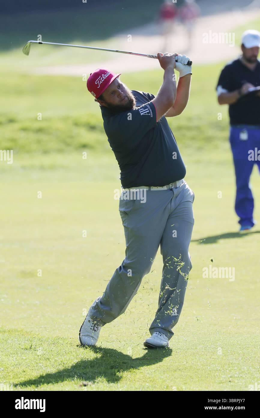 Andrew Johnston Beef 2017 BMW PGA Championship, Wentworth Club, Surrey, Angleterre, ​The 2017 BMW PGA Championship a eu lieu du 25 au 28 mai 2017 au Wentworth Club de Virginia Water, Surrey, Angleterre. Banque D'Images