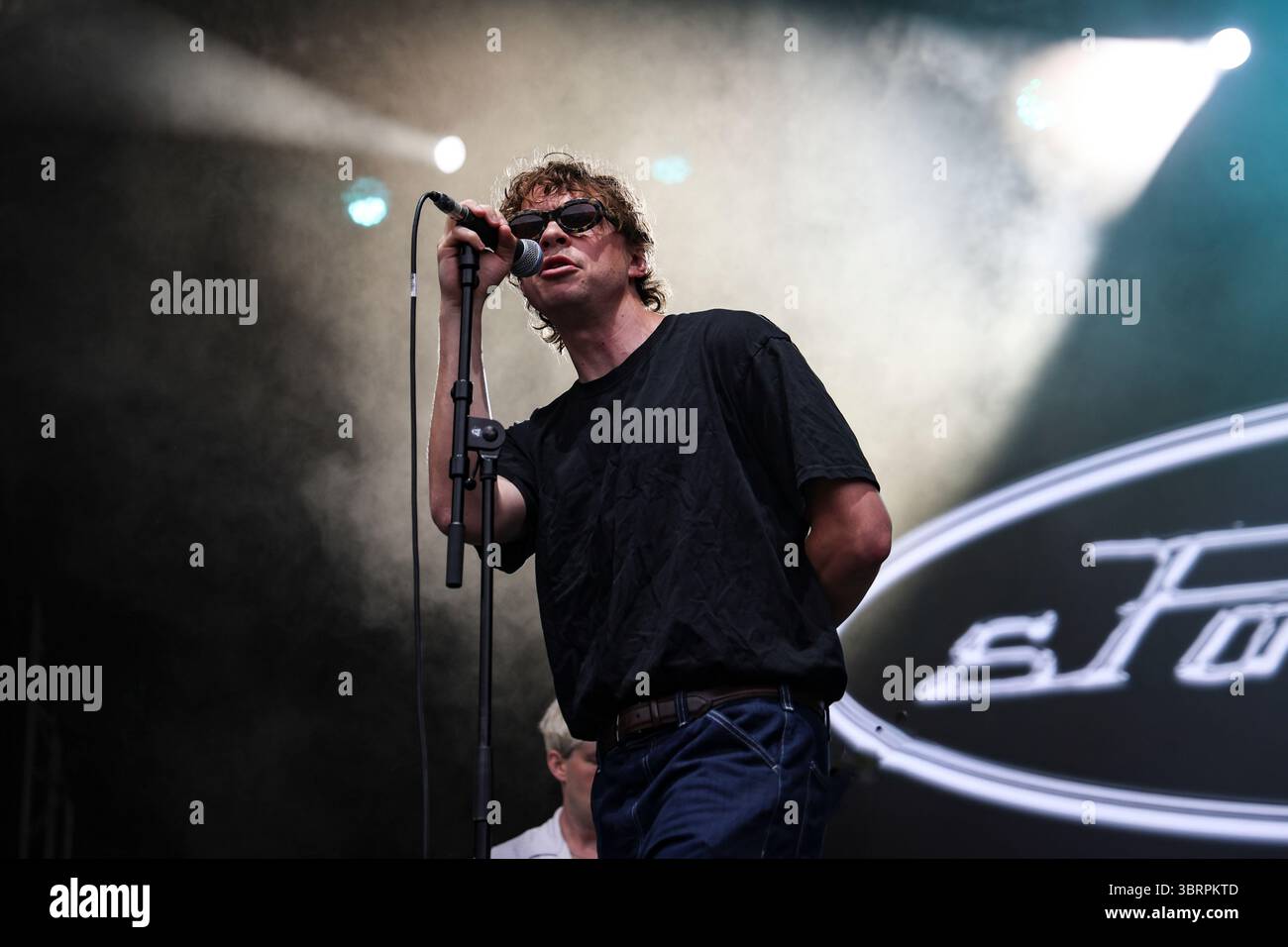 Projet Eden, Cornwall, Royaume-Uni. 13 juillet 2025. L'équipe sportive se produit à Eden sessions, Eden Project, Cornwall, le 13 juillet 2025. Crédit : Jill O'Donnell/Alamy Live News Banque D'Images