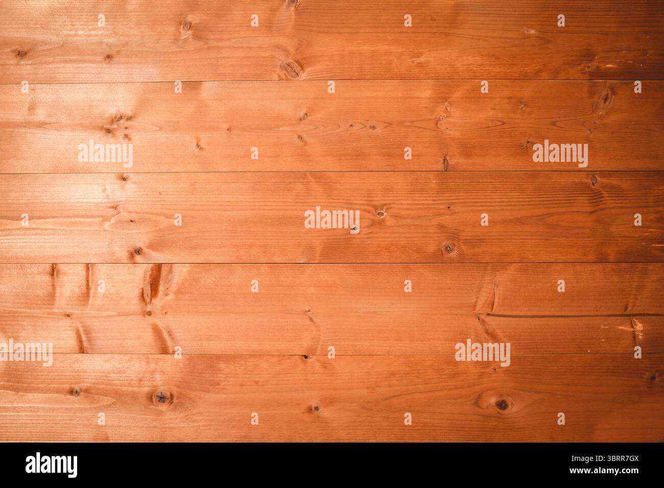 Au-dessus de planches de bois Banque D'Images