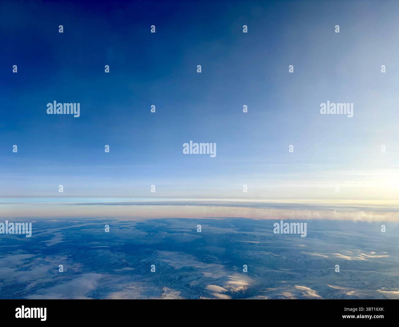 Au-dessus des nuages - Image de stock capturée avec un smartphone