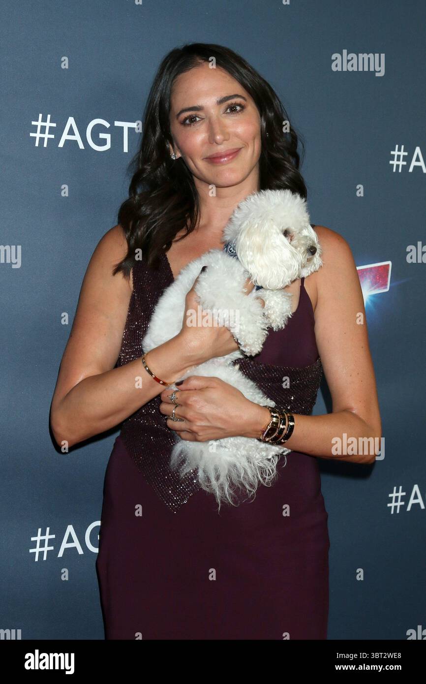 18 septembre 2019, Los Angeles, CA, États-Unis : LOS ANGELES - 18 septembre : Lauren Silverman à la finale tapis rouge de la saison 14 au Dolby Theater le 18 septembre 2019 à Los Angeles, CA (crédit image : © Kathy Hutchins via ZUMA Wire) Banque D'Images