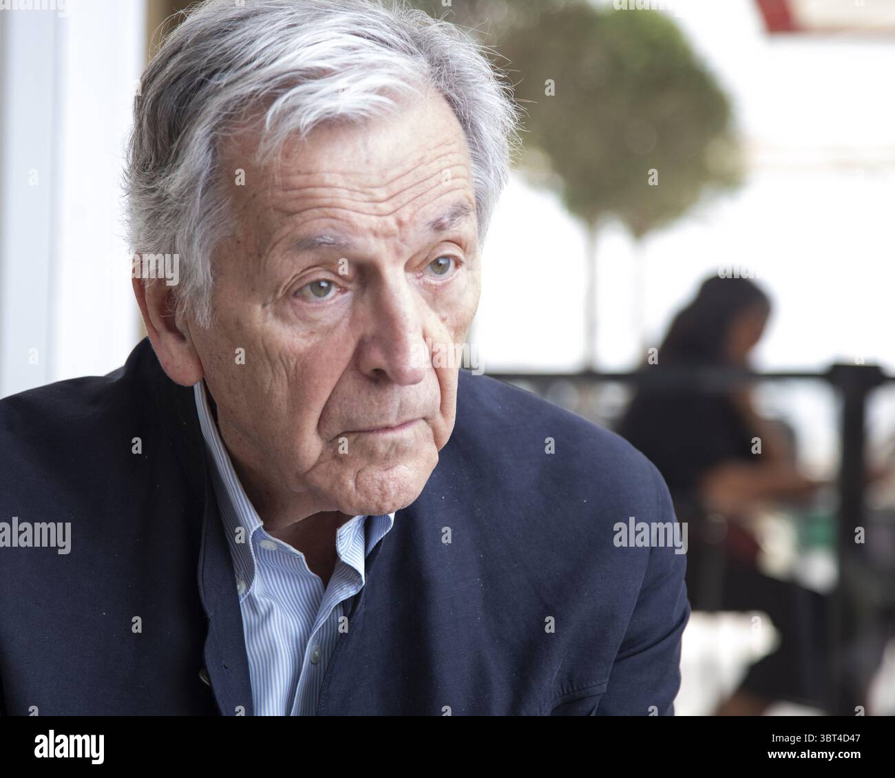 2 septembre 2019, Venise, Italie : le réalisateur franco-grec COSTA-GAVRAS à l'hôtel Excelsior de Venise pour promouvoir son dernier film "Adults in the Room" au FF 2019 de Venise. (Crédit image : © Armando Gallo/ZUMA Studio) Banque D'Images